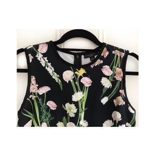 Victoria Beckham Floral Dress